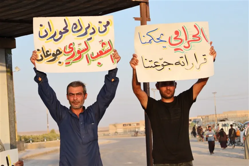 Tel Tamr residents protest over rising prices