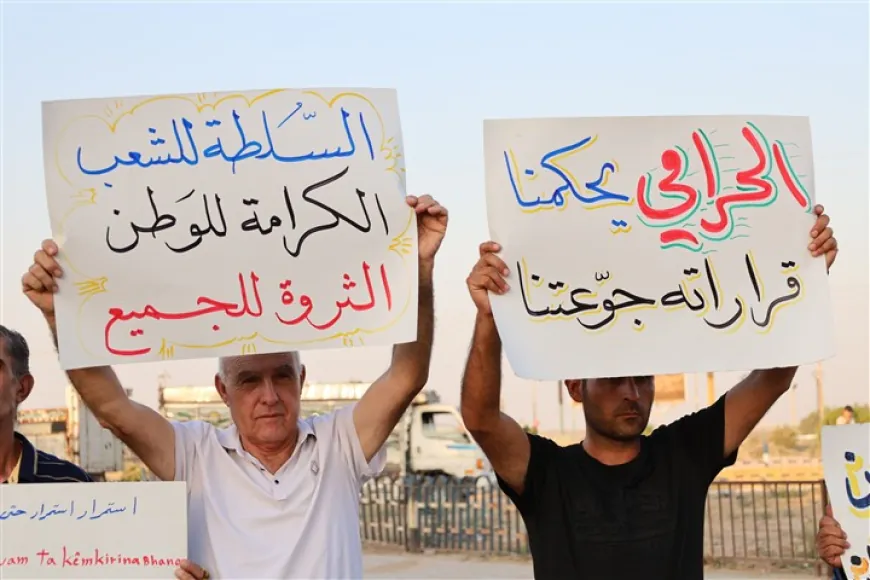 Tel Tamr residents protest over rising prices