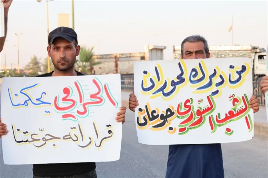 Tel Tamr residents protest over rising prices