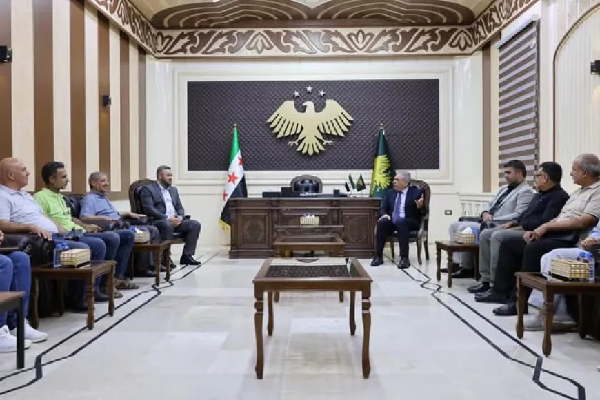 Hasakah Governor discusses Transport Directorate Integration