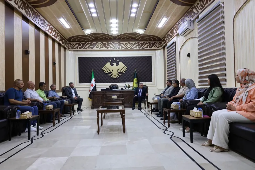 Hasakah Governor discusses Transport Directorate Integration