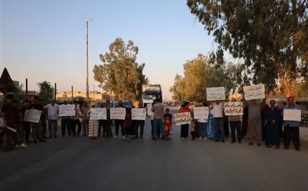 Protests in Tal Tamr and Çil Axa demand better living conditions