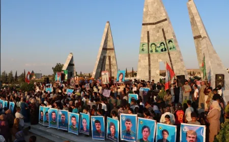 Nine fighters from Sheikh Maqsoud and Ashrafieh laid to rest in Kobani