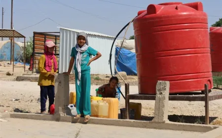 Children of Serê Kaniyê grow up far from their city
