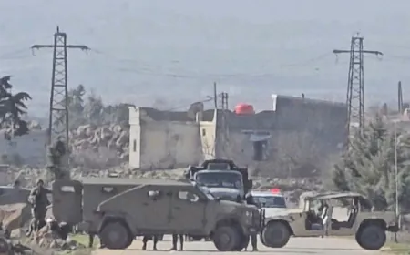 Israeli incursion into Al-Kassarat area in Quneitra countryside