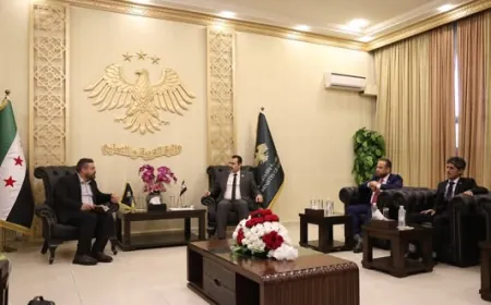 Minister of Education, Director of Education in Hasakah discuss preparations for new academic year
