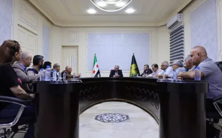Hasakah Governor discusses mechanisms to end circulation of old Syrian currency