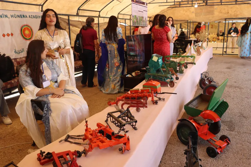 Students from Rojava University Agricultural Engineering participate at 1st Wheat Festival