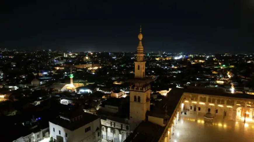 Fire breaks out inside Damascus' Umayyad Mosque
