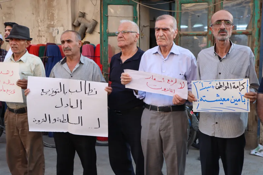 Protests in Qamishlo demand lower prices, better living conditions