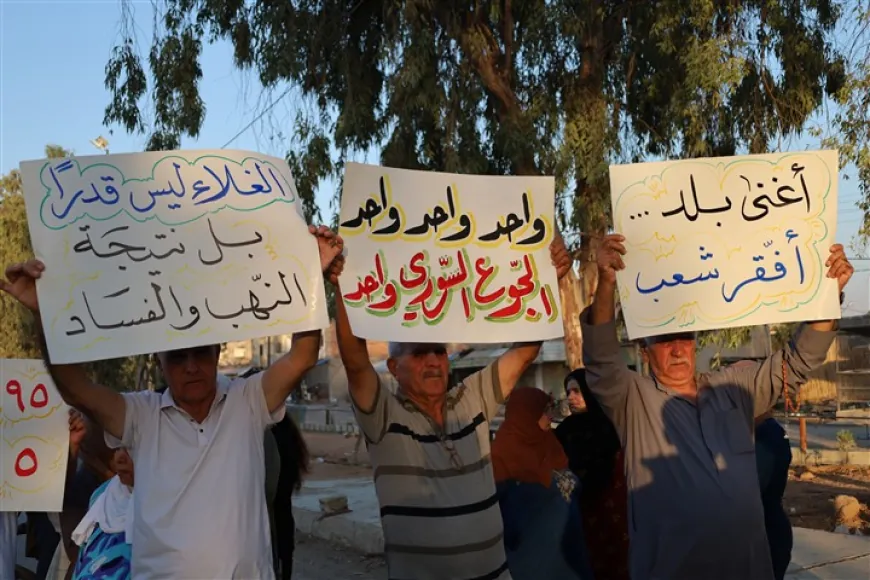 Protests in Tal Tamr and Çil Axa demand better living conditions