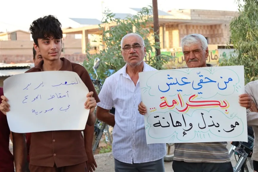 Protests in Tal Tamr and Çil Axa demand better living conditions