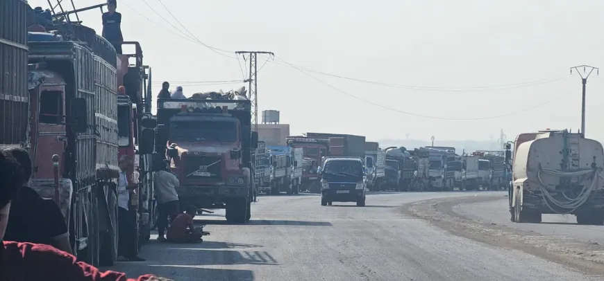 First convoy of IDPs heads to Serekaniye 