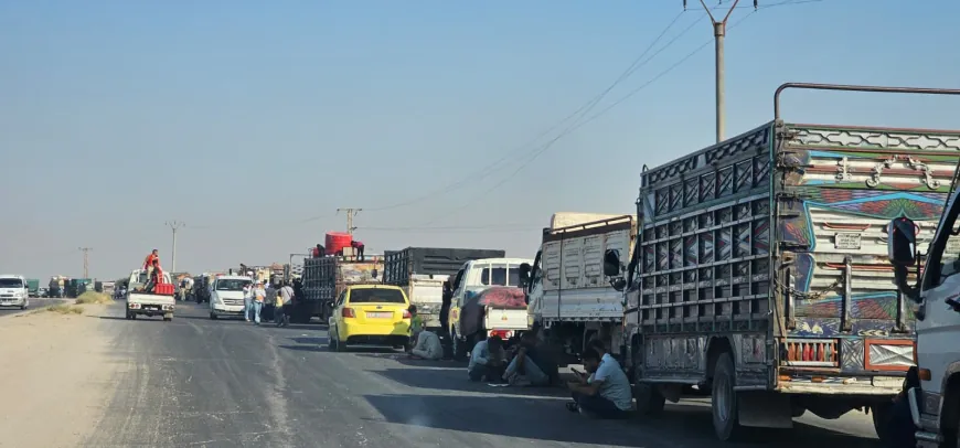 First convoy of IDPs heads to Serekaniye 
