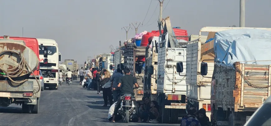 First convoy of IDPs heads to Serekaniye 