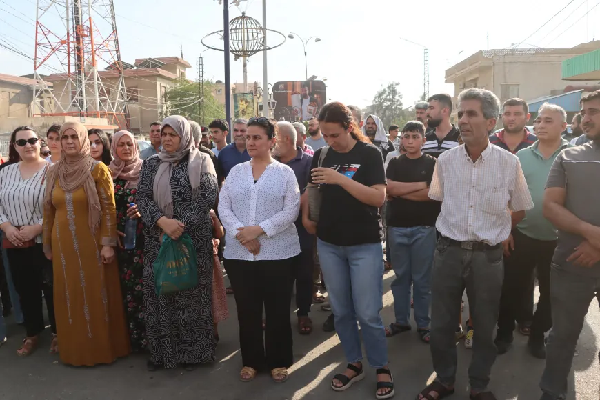Protests in Hasakah cities denounce attacks on Serekaniye returnees