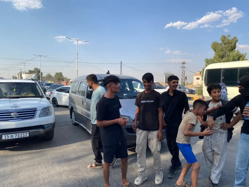 Protests in Hasakah cities denounce attacks on Serekaniye returnees