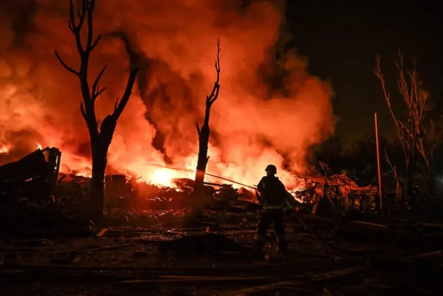 Russia strikes military warehouses, factories in Kyiv, Zaporizhzhia