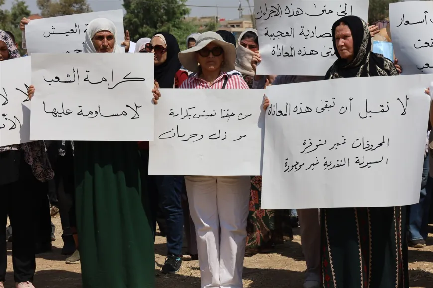 2 Protests held in Darbasiyah, Zarkan over rising prices, deteriorating living conditions