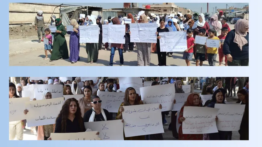 2 Protests held in Darbasiyah, Zarkan over rising prices, deteriorating living conditions