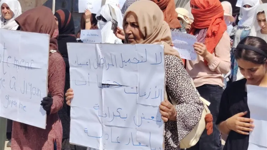 2 Protests held in Darbasiyah, Zarkan over rising prices, deteriorating living conditions