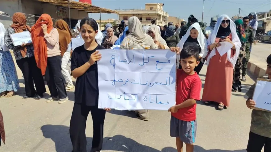 2 Protests held in Darbasiyah, Zarkan over rising prices, deteriorating living conditions