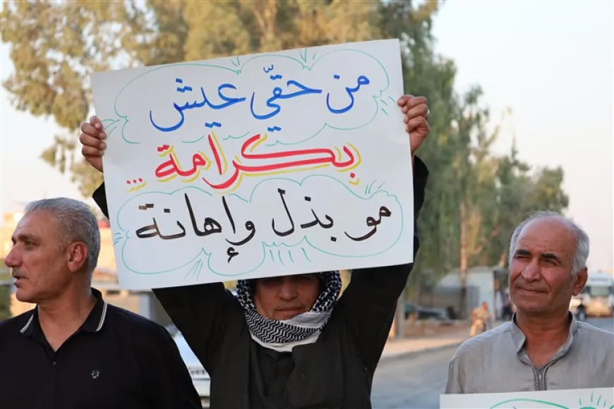 Protest held in Tel Tamer over rising prices and declining services