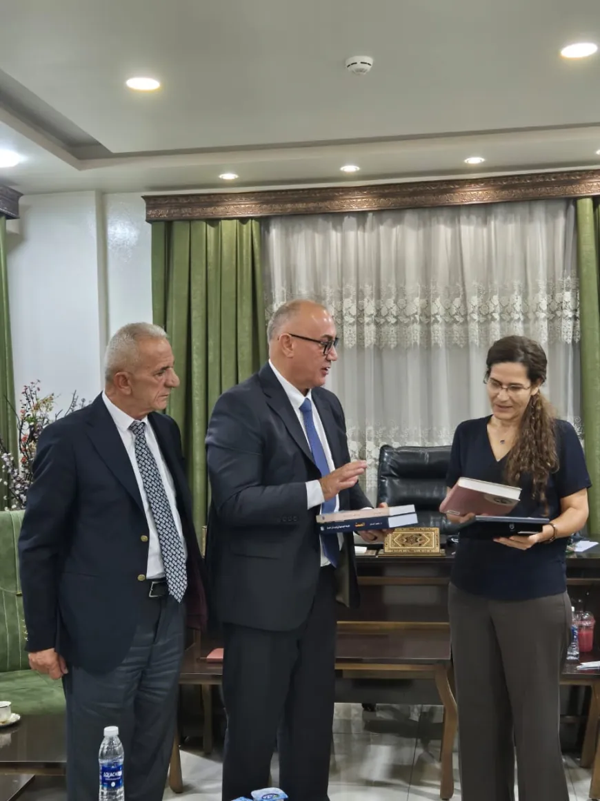 Afro-Asian solidarity organization delegation visits Qamishlo