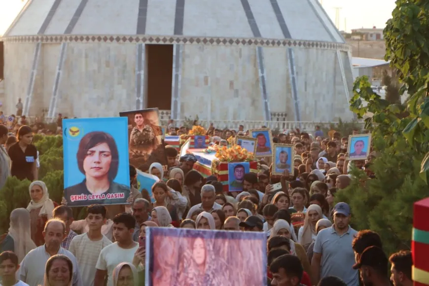 Nine fighters from Sheikh Maqsoud and Ashrafieh laid to rest in Kobani