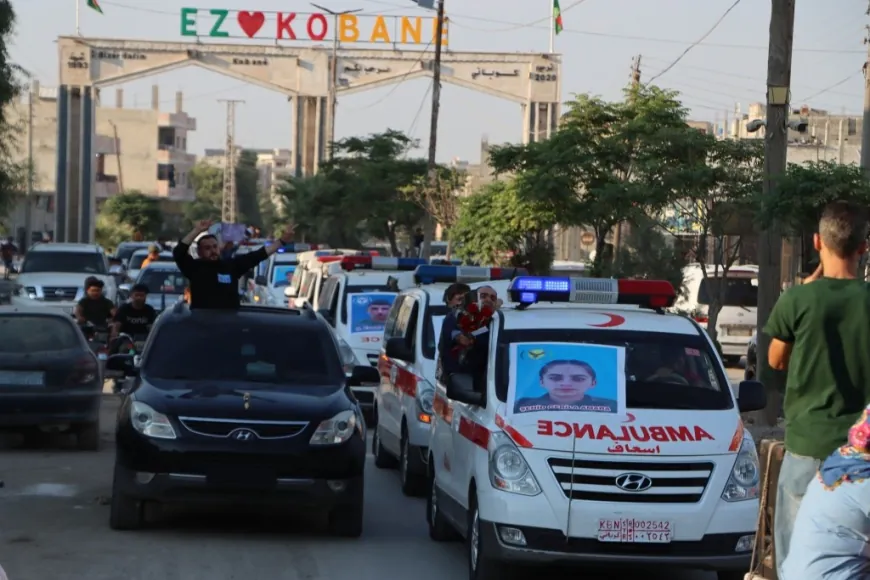 Nine fighters from Sheikh Maqsoud and Ashrafieh laid to rest in Kobani