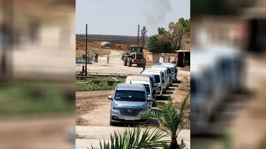 Mine clearance begins on Tal al-Ward–Aniq al-Hawa road ahead of IDPs' return