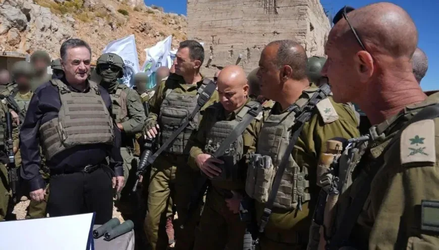 Katz: we will not withdraw from Mount Hermon or Buffer zone in Syria
