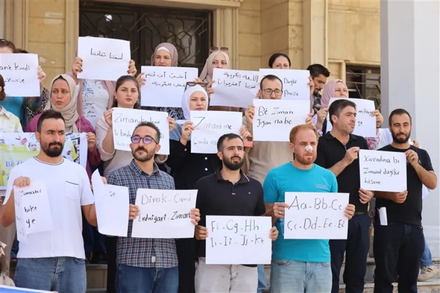 Teachers in Hasaka demand guaranteed Kurdish language education