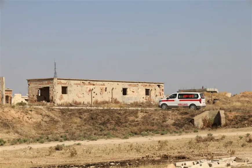 Continued mine clearance along Tel Tamr–Zalerkan line