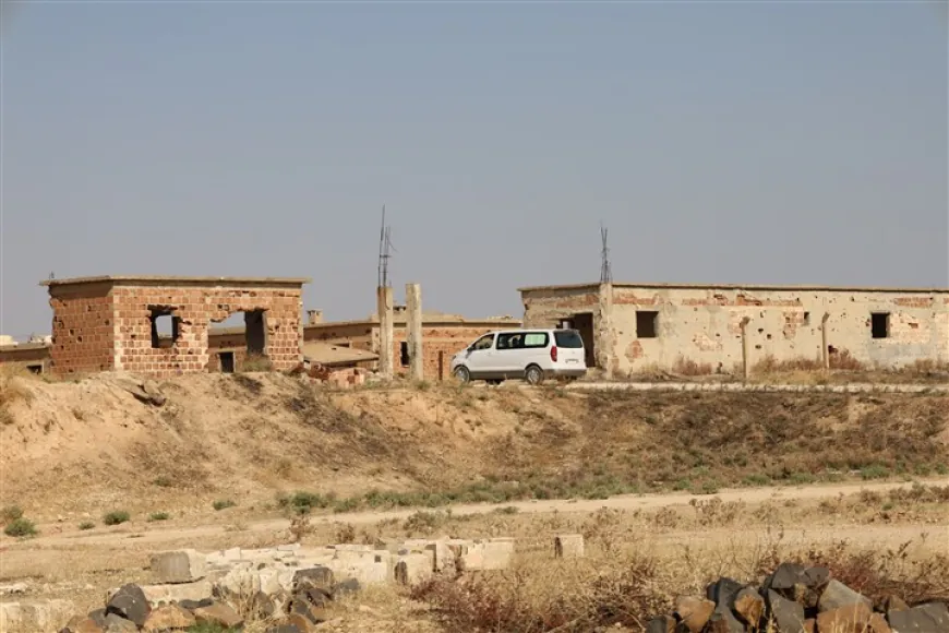 Continued mine clearance along Tel Tamr–Zalerkan line