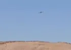 US aircraft flies over Palmyra Desert area as ISIS positions are targeted