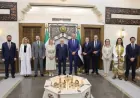 Syrian Parliament Speaker meets French Senate delegation