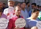 Dismissed Water institution workers in Swedia protest against termination decisions