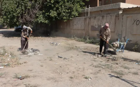 “Qamishlo: City of Cleanliness” campaign targets over 12 schools