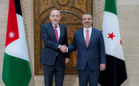 Damascus- Amman discuss strengthening cooperation, following up on Sweida file