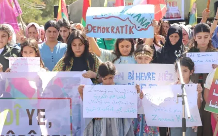 For third day.. Sit in tent in Derik demands Kurdish language education in schools 