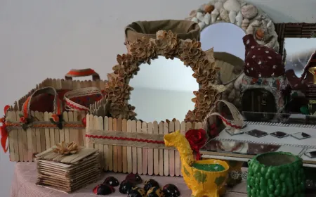 inspiring success story of woman who turned her recycling hobby into unique works of art