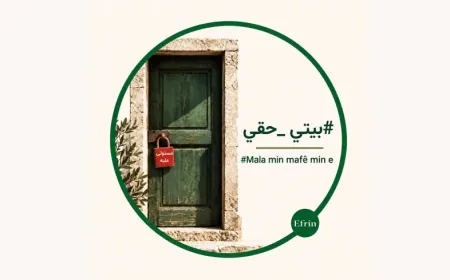 Afrin launches “My Home Is My Right” campaign to return homes