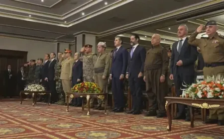 Peshmerga Forces officially announce completion of unification
