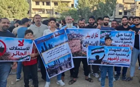 Damascus countryside protests over expropriated land