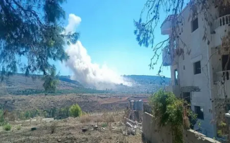 Widespread Israeli airstrikes hit southern Lebanon