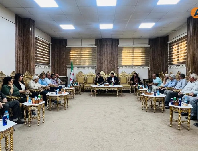 Mazloum Abdi Affirms during meeting with parties efforts to guarantee Education in mother tongue