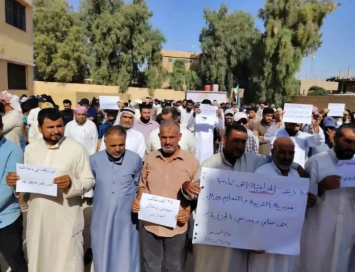 Strike in Deir ez-Zor's school over abolition of Euphrates Educational Complex