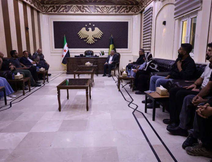 Hasakah governor discusses Tell Tamer service needs