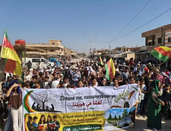 “Our mother tongue is our right”: Jazira students insist on education in Kurdish